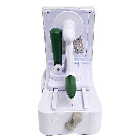 Veggetti Pro Spiral Table Top Vegetable Cutter Pasta Salad Coleslaw 3 SS Blades - Picture 7 of 13